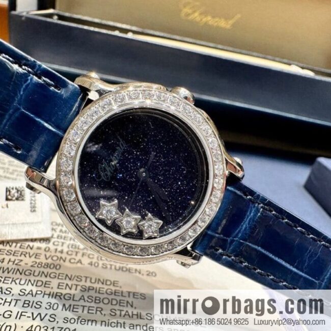 IMG_2587-800x800ujnyivst1xa87537_20250701223717.jpg Chopard 150th Anniversary Limited Edition HAPPYDIAMONDS Happy Diamond Series Original ETA955.112 Movement Watch
