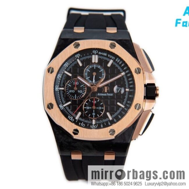 APF Factory Audemars Piguet Royal Oak Offshore Original 3126 Chronograph Movement 26400 Forged Carbon Brazing Chronograph