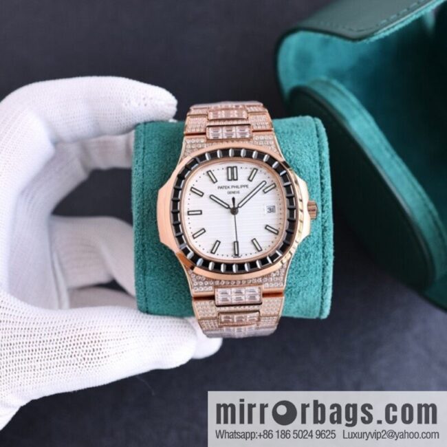 PP Patek. Philippe Nautilus Gypsy Edition New Customized Original 324 Movement Watch