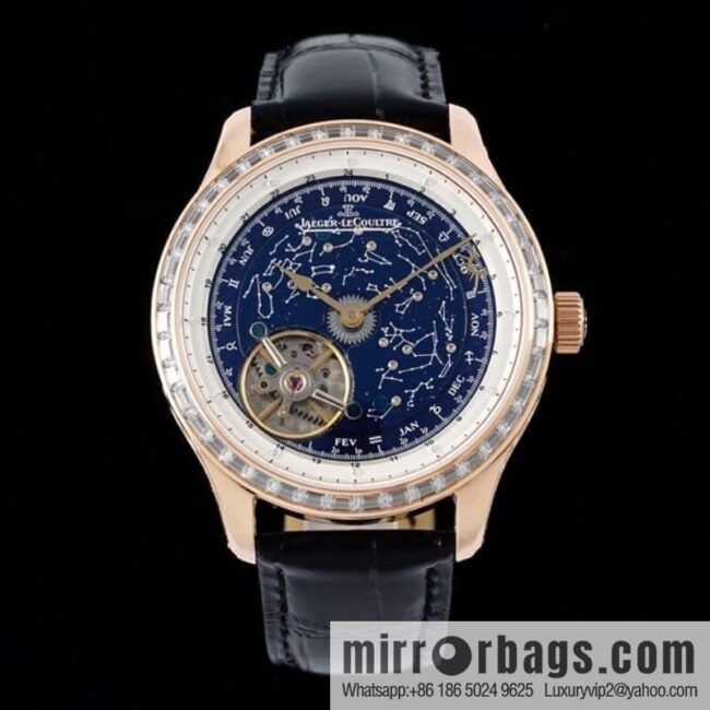 Beidou Star Orbital Flywheel JL. Replica Luxury Handbag, Master Series, Orbital Flywheel, Inlaid Gold Stone Literal Watch