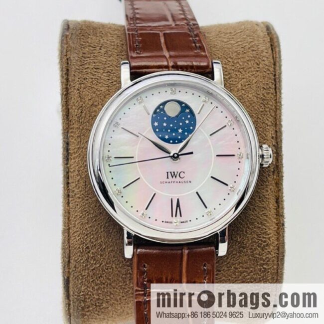 IMG_27840-800x800ozq3v35uyqo107266_20250702070019.jpg High version, IWC Portofino Moon Phase Automatic Watch Ladies 37MM Watch