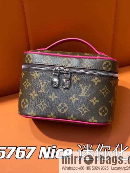 [Boutique‑grade] M46767 monogram plum red pouch series Nice mini pouch M46766