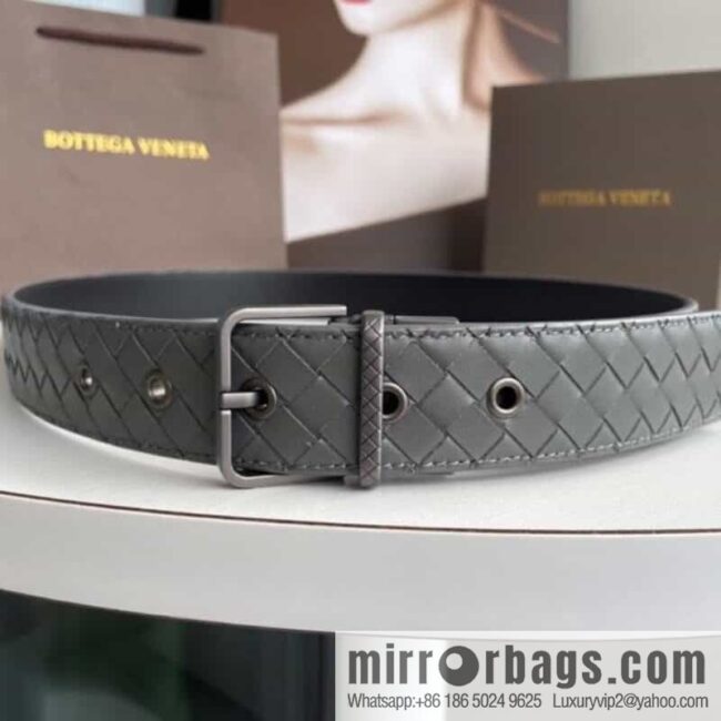 Bottega. Venta High Recognition Men\'s Woven Belt 3.5cm