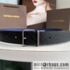 Bottega. Venta High Recognition Men\'s Woven Belt 3.5cm