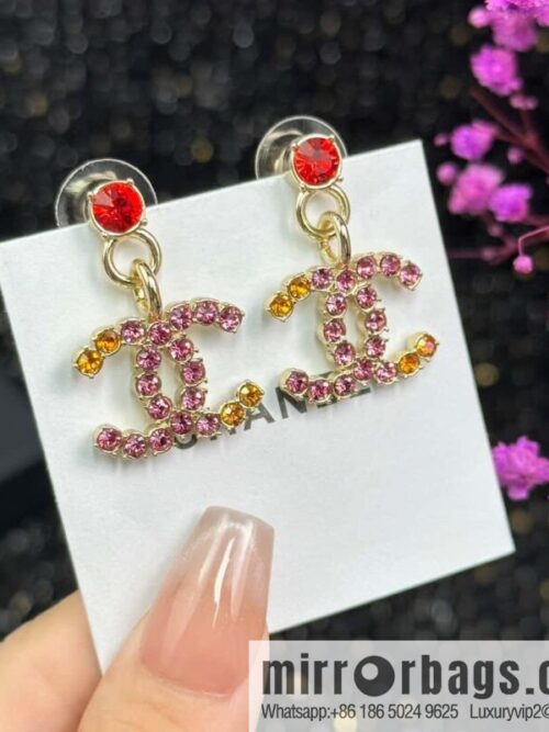 IMG_2944-800x800gf55vlnhgph125171_20250702183928.jpg ☀️New ☑️ Chanel C2 double c pink diamond stud earrings ☀️