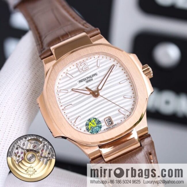 IMG_29760-800x800igavmd1rdtg87228_20250701222855.jpg Patek Philippe Sports Elegant Nautilus Belt Women\'s Watch PP7118 Customized Edition 9015 Machine Modified Cal.324sc Automatic Movement
