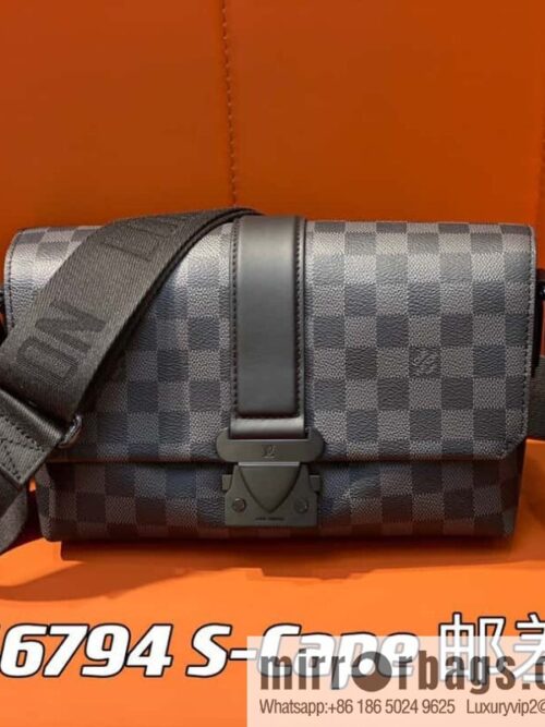 [Boutique‑grade] M46794 Haige, men\'s bag messenger bag series S-Cape messenger bag