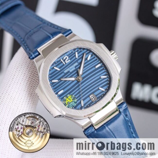 IMG_29920-800x800myy1dn4yg4f87230_20250701222857.jpg Patek Philippe Sports Elegant Nautilus Belt Women\'s Watch PP7118 Customized Edition 9015 Machine Modified Cal.324sc Automatic Movement