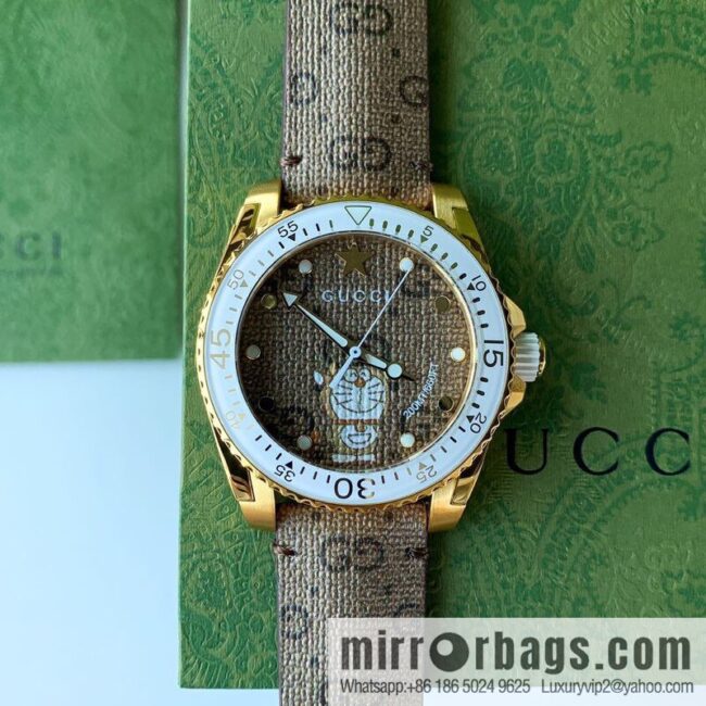 IMG_3012-800x8003fnwrmah5fg107042_20250702065711.jpg Gucci Gucci Dora A Dream joint limited edition Doraemon × Gucci joint series GucciDive watch
