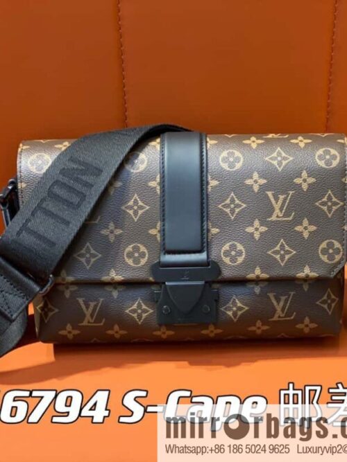 [Premium‑quality] M46794 monogram men\'s bag messenger bag series S-Cape messenger bag