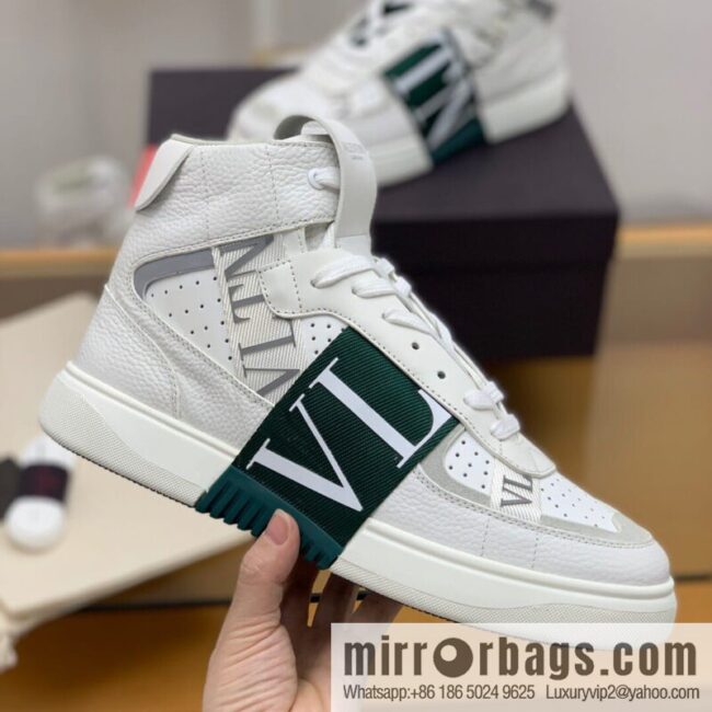 VALENTINO Valentino, six rubber effects VLTN logo straps Unisex His & Hers sneakers