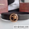 Stefano Ricci (Stefano Rau Neech) Stainless steel eagle head inlaid buckle men\'s belt width 3.8cm