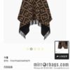 Fendi 51% wool 49% cashmere cloak on both sides FXX715AEOWF0QT1