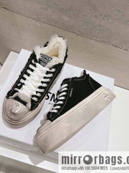 🐰🐰(Top version) Old polish 23s-SMFK Guochao Tide\'s latest popular cross flower, skateboard shoes, platform, casual, canvas shoes