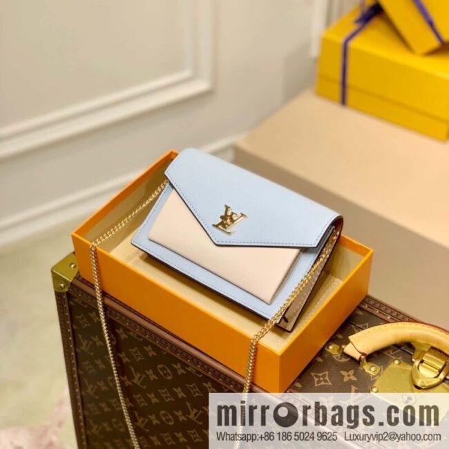 M81436 blue (63471) Mylockme Pochette chain bag