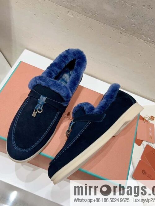 IMG_3745-800x800twgk4um24lt152935_20250705101536.jpg 🐰🐰Loro Pian * Classic popular LP top version, British tassel flat-bottomed fluffy loafers