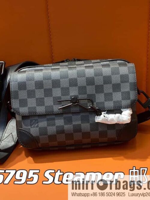 [Boutique‑grade] M46795 Haige, men\'s bag messenger bag series Steamer messenger bag
