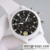 Ceramic case TW fully upgraded IWC\'s latest ceramic watch, IWC Pilot Chronograph