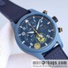 Ceramic case TW fully upgraded IWC\'s latest ceramic watch, IWC Pilot Chronograph