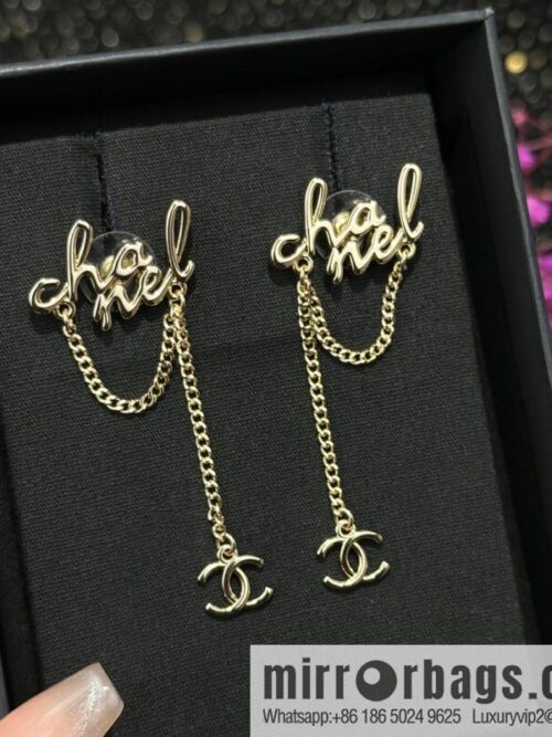 IMG_3899-800x8003vjy5hmuydv124853_20250702182950.jpg ☀️New ☑️ Chanel double c fringed Chanel letter stud earrings ☀️