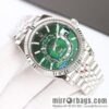 H8 new yin and yang Rolex Sky-Dweller Skywalker longitudinal bezel with Rolex Ring Command triangular pit pattern five-strand chain