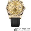 H8 Rolex Sky-Dweller Skywalker Rolex Ring Command Triangle Pit Pattern