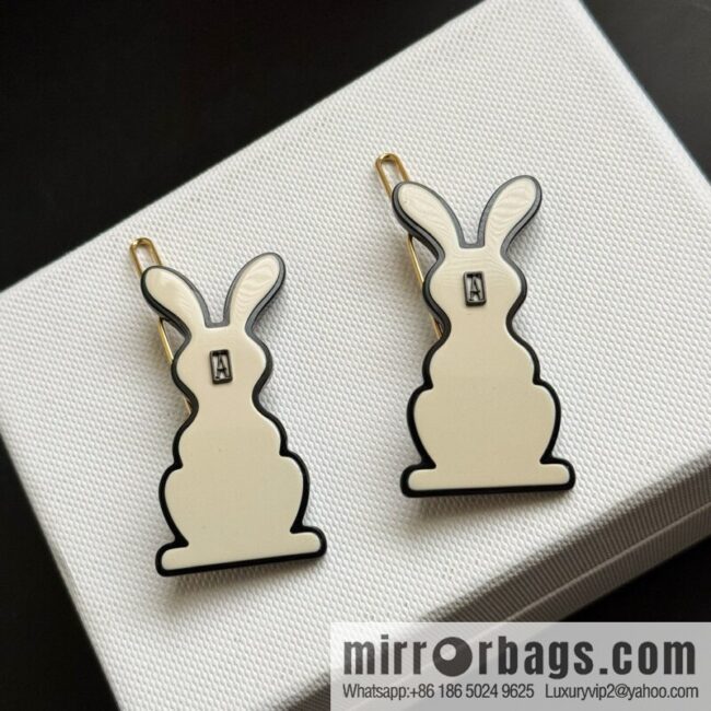 ☀️Alexandre De Paris Alexandre, cute and obedient rabbit side clip bangs clip hair accessories hairpin ☀