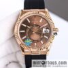 H8 Rolex Sky-Dweller Skywalker Rolex Ring Command Triangle Pit Pattern
