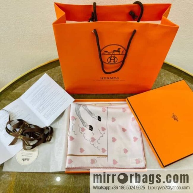 Hermes \"Hermes Afternoon Tea Time Chapter\" silk scarf