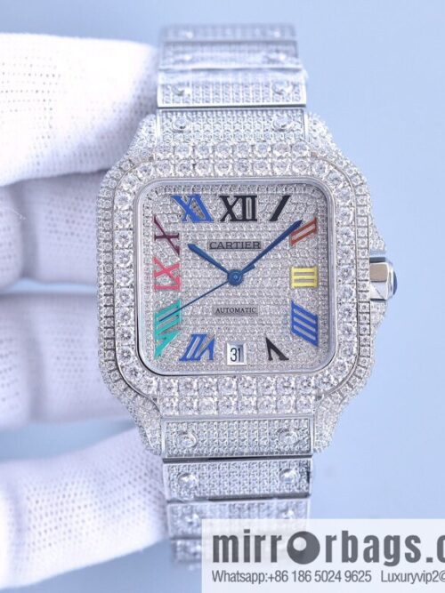 The new Cartier Santos Gypsy features a stable 8215 movement watch