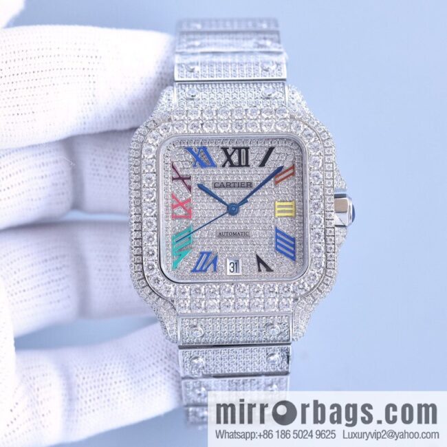 The new Cartier Santos Gypsy features a stable 8215 movement watch