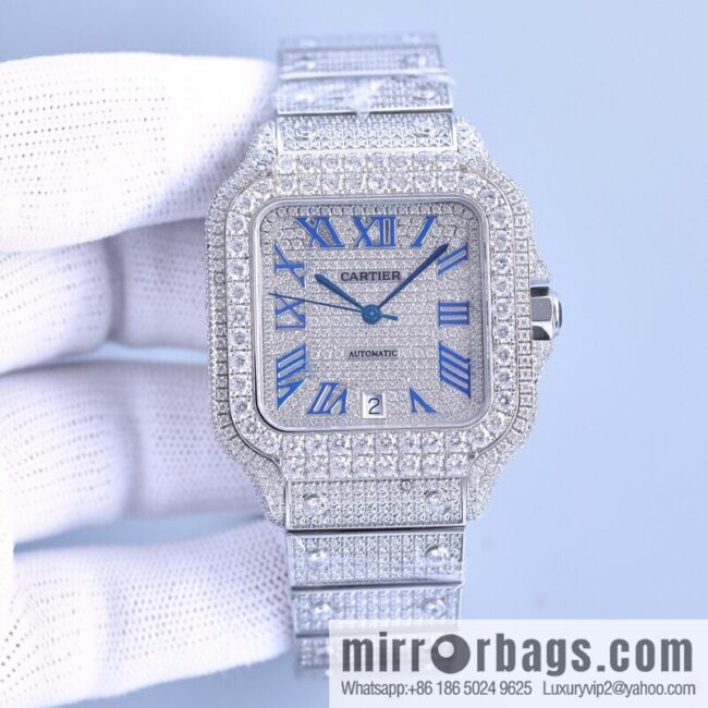 The new Cartier Santos Gypsy features a stable 8215 movement watch