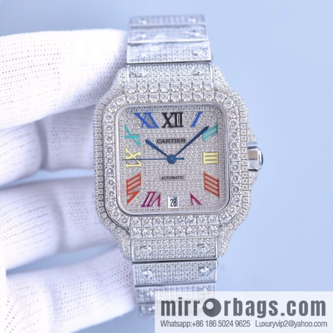 The new Cartier Santos Gypsy features a stable 8215 movement watch