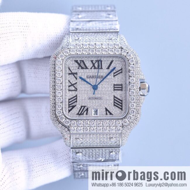 The new Cartier Santos Gypsy features a stable 8215 movement watch