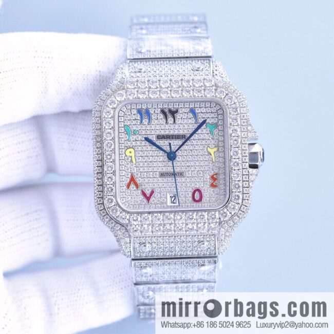 The new Cartier Santos Gypsy features a stable 8215 movement watch