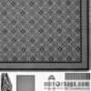 LV Louis Vuitton 60% silk 40% wool scarf shawl mp2821 mp2823
