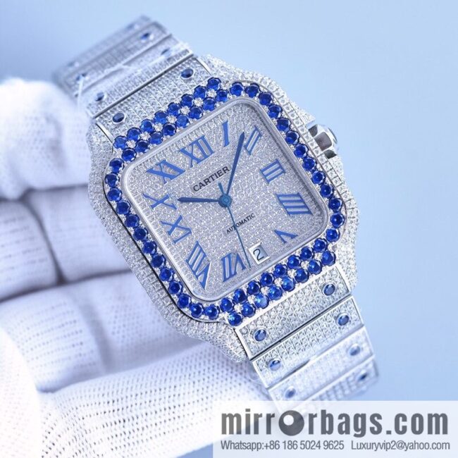 The new Cartier Santos Gypsy features a stable 8215 movement watch