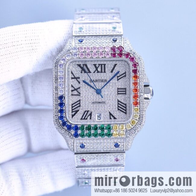 The new Cartier Santos Gypsy features a stable 8215 movement watch