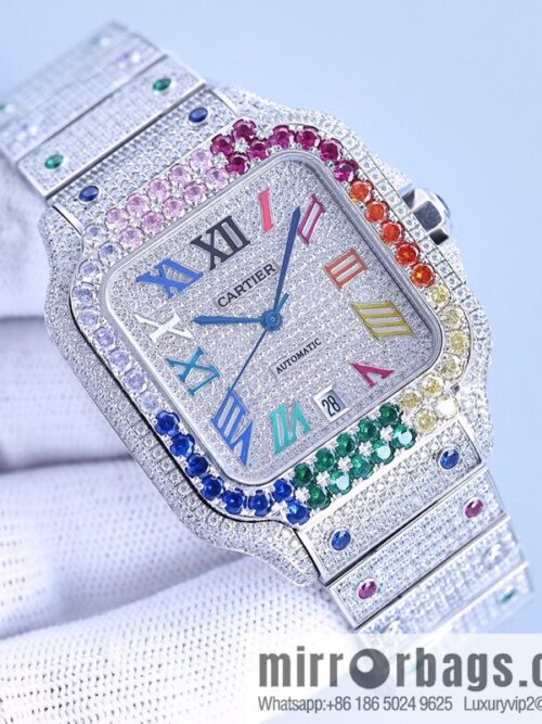 The new Cartier Santos Gypsy features a stable 8215 movement watch