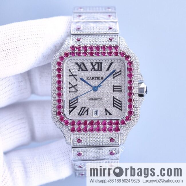 The new Cartier Santos Gypsy features a stable 8215 movement watch