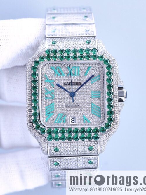 The new Cartier Santos Gypsy features a stable 8215 movement watch