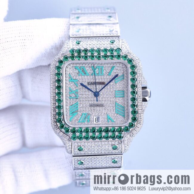 The new Cartier Santos Gypsy features a stable 8215 movement watch