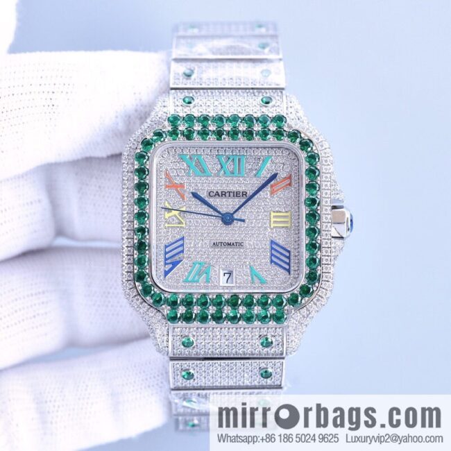 The new Cartier Santos Gypsy features a stable 8215 movement watch