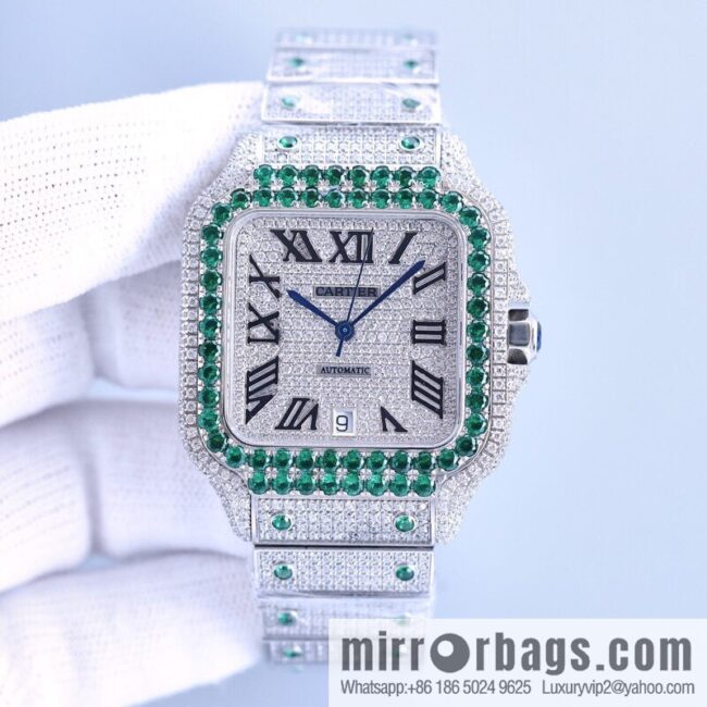The new Cartier Santos Gypsy features a stable 8215 movement watch