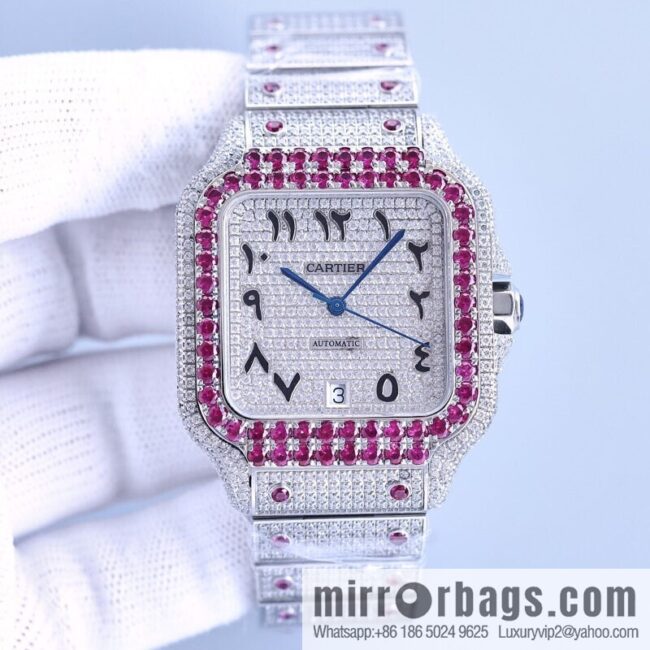 The new Cartier Santos Gypsy features a stable 8215 movement watch
