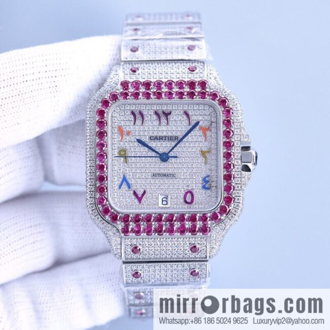 The new Cartier Santos Gypsy features a stable 8215 movement watch