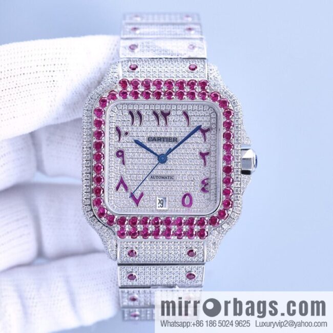 The new Cartier Santos Gypsy features a stable 8215 movement watch