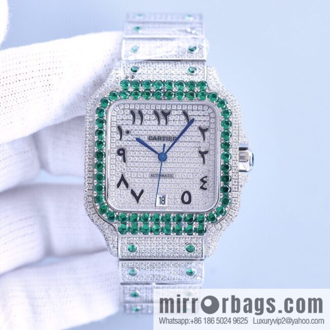 The new Cartier Santos Gypsy features a stable 8215 movement watch