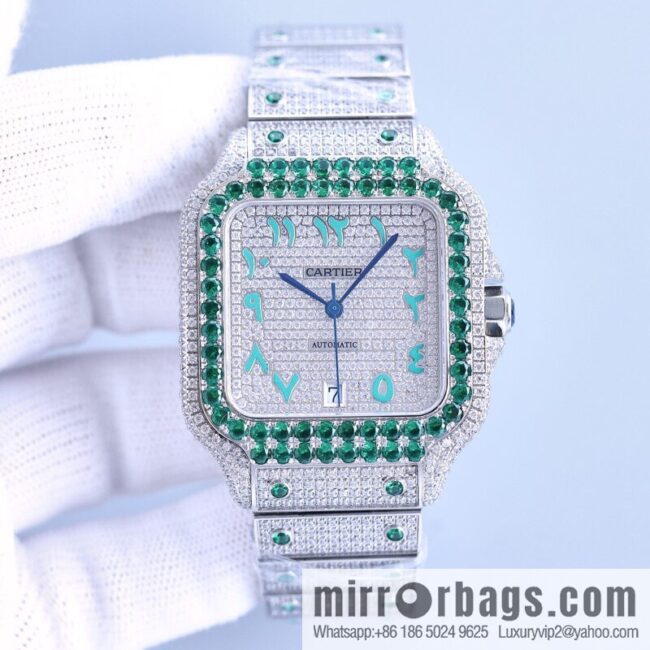 The new Cartier Santos Gypsy features a stable 8215 movement watch