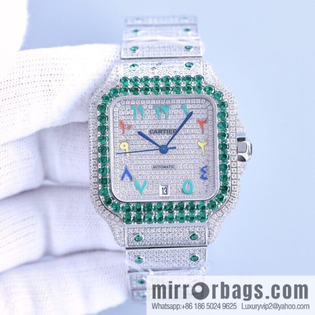 The new Cartier Santos Gypsy features a stable 8215 movement watch